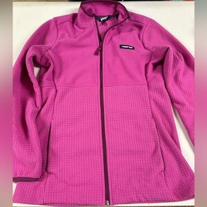 Lands' End Pink fleece jacket